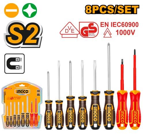 8 Pcs screwdriver set