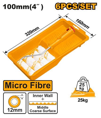 Cylinder brush 6 in 1 set