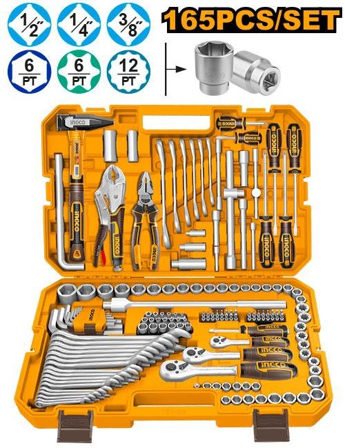 165 Pcs combination tools set