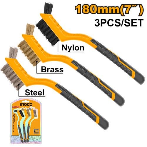 3PCS Abrasive Brush Set