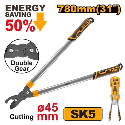Lopper shears with gear