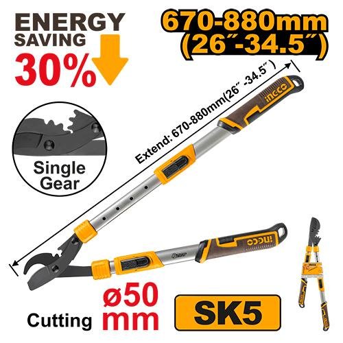 Telescopic lopper