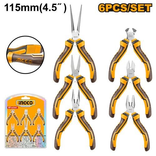 6 Pcs mini pliers set