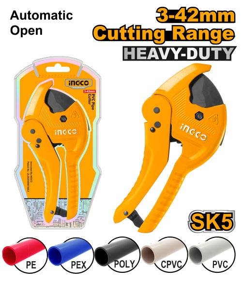 PVC pipe cutter
