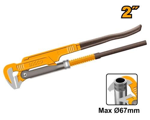 90° Heavy duty Swedish pipe wrench
