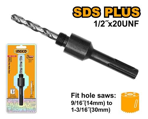 Arbor for hole saw