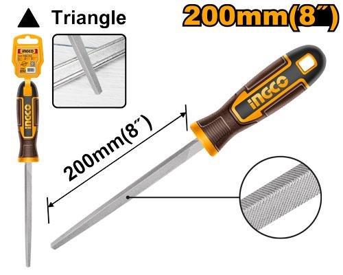 Triangle steel file