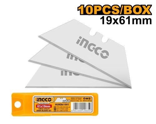 10 Pcs utility knife blades set