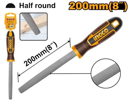 Half round wood file