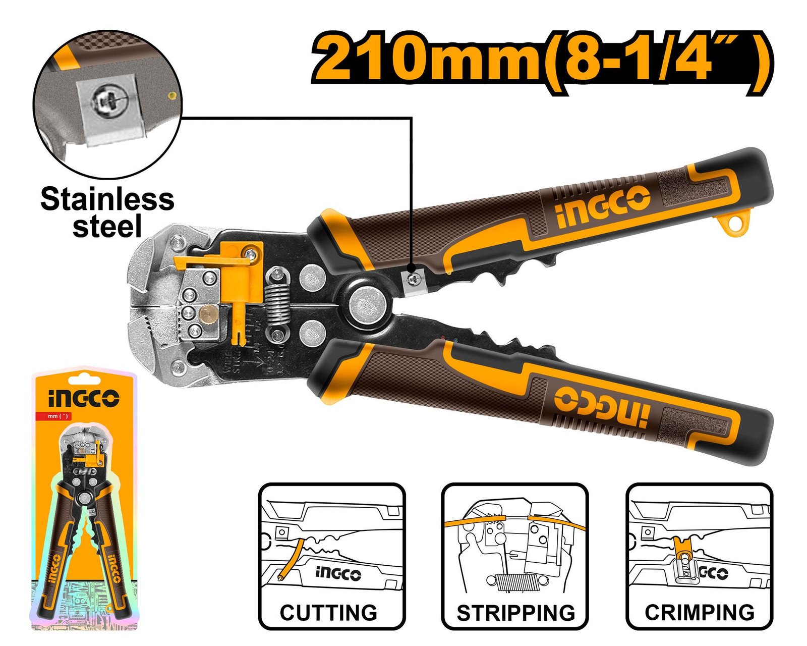 Automatic wire stripper