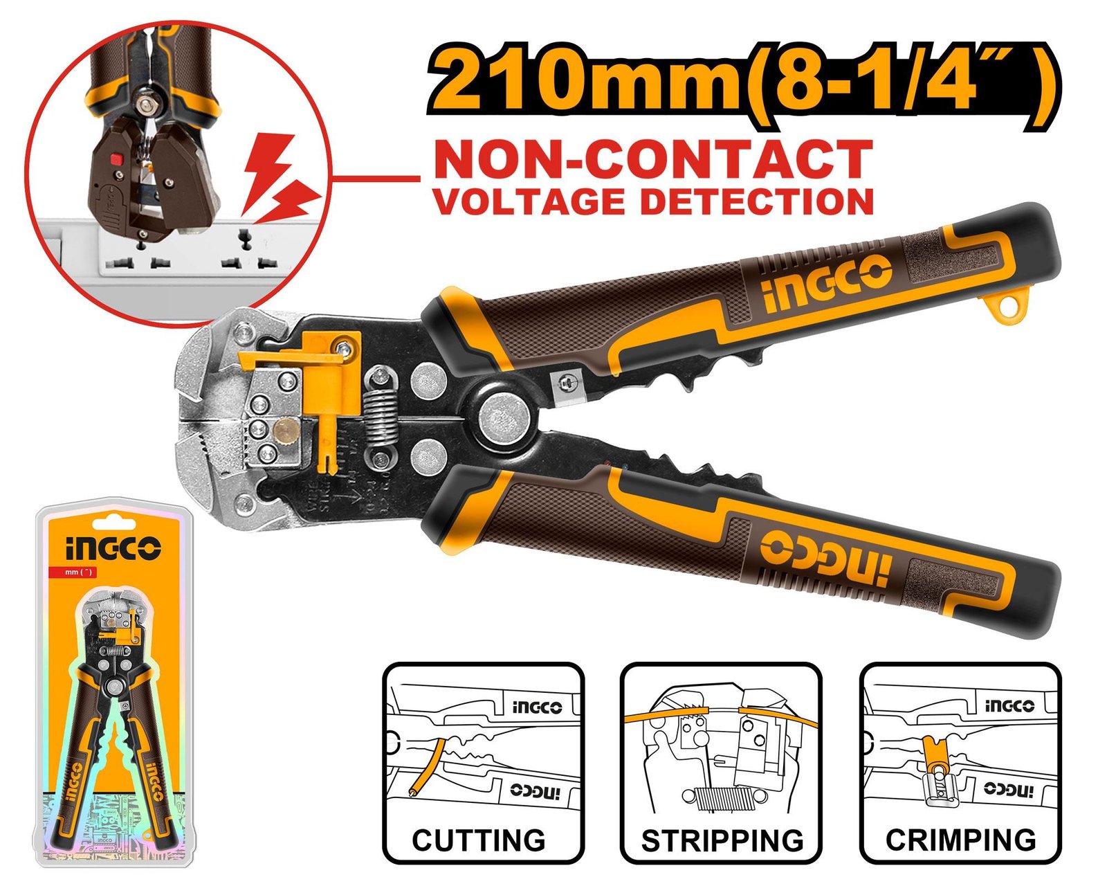 Intelligent voltage- detecting stripper