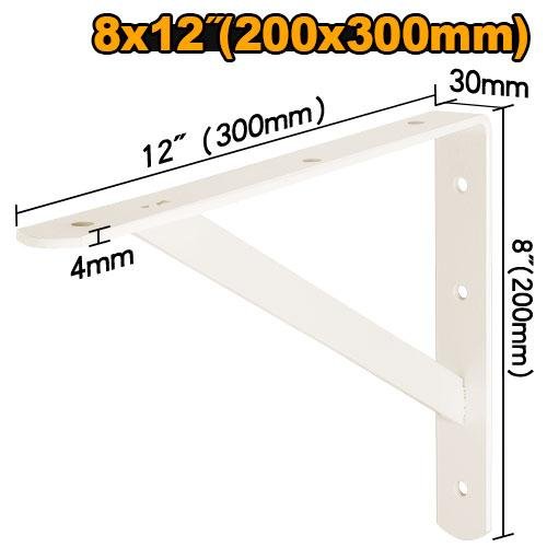 Heavy duty shelf brackets