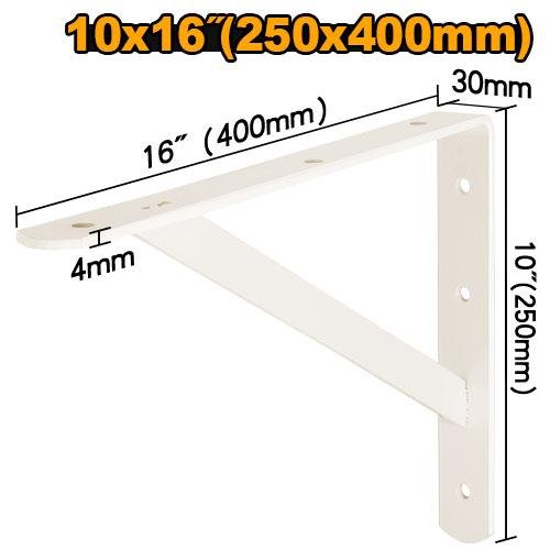 Heavy duty shelf brackets