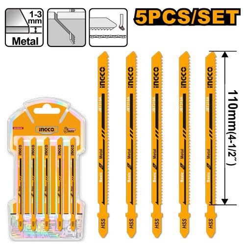 Jig saw blade for metal