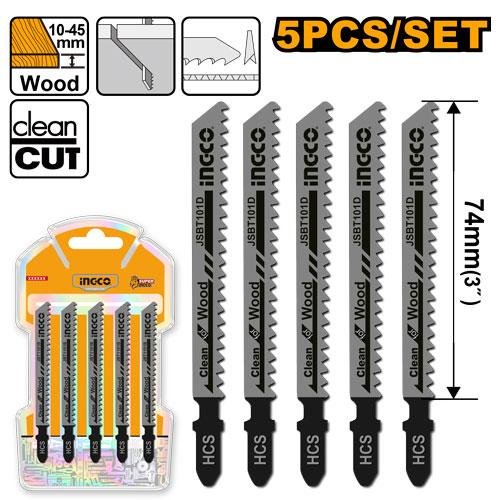 Jig saw blade for wood