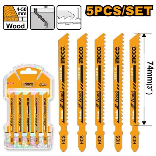 Jig saw blade for wood