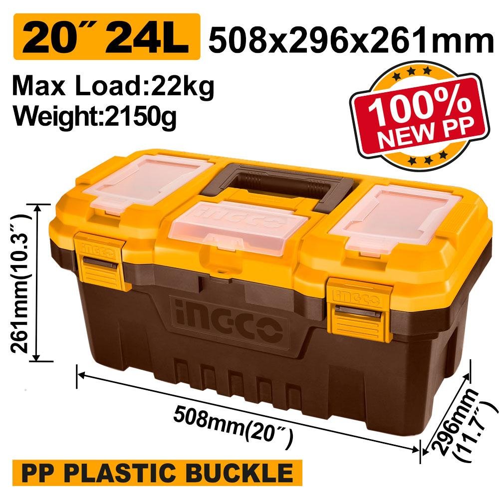 20" Plastic tool box