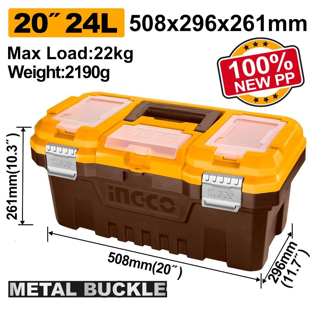 20" Plastic tool box