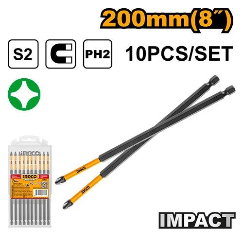 Impact screwdriver bits