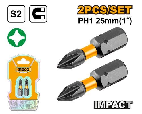 Impact screwdriver bits