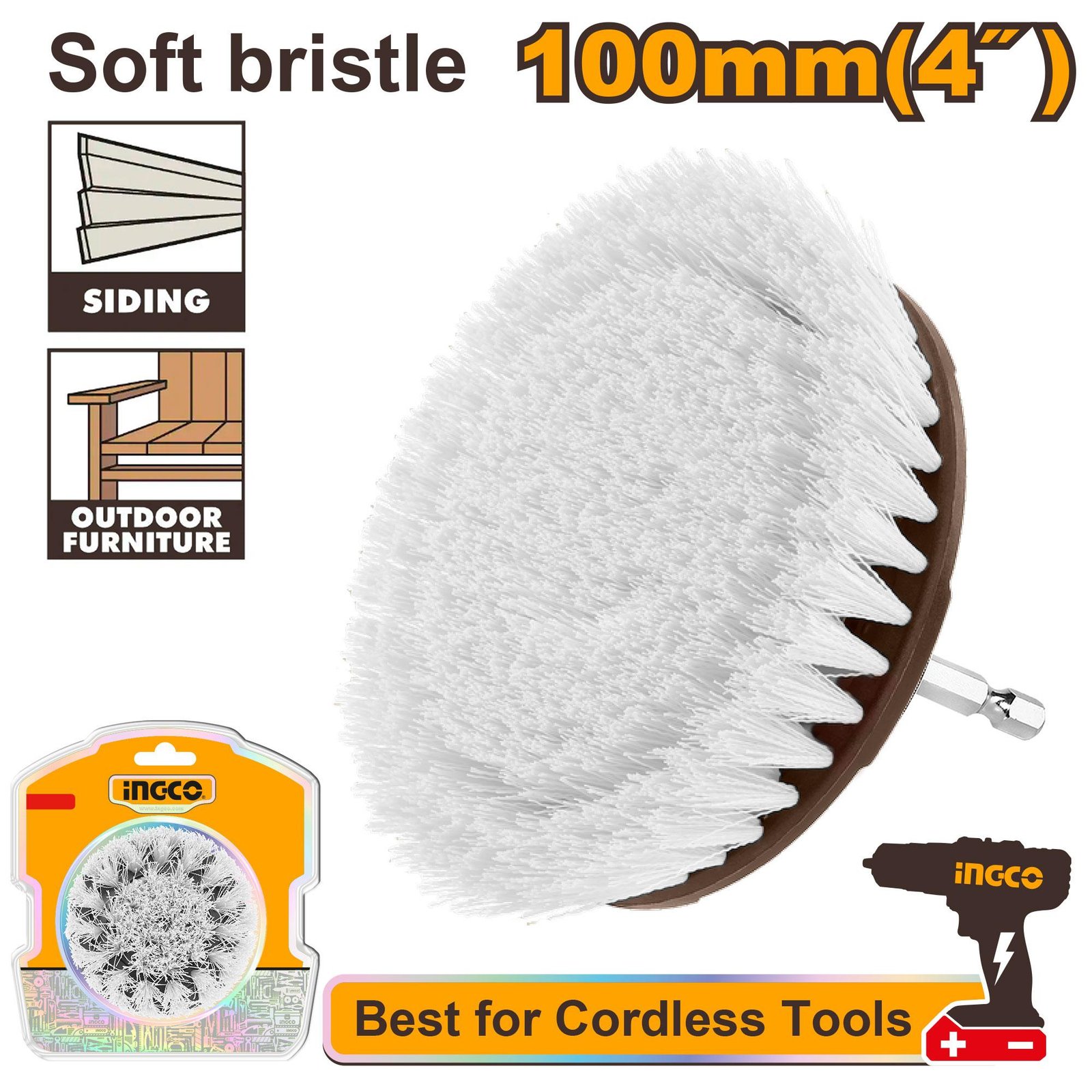 Soft bristle brush